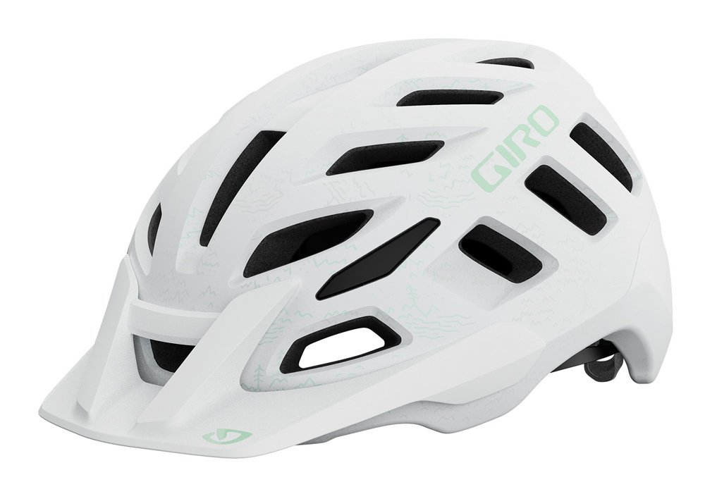 GIRO RADIX MTB kask rowerowy damski, biały mat