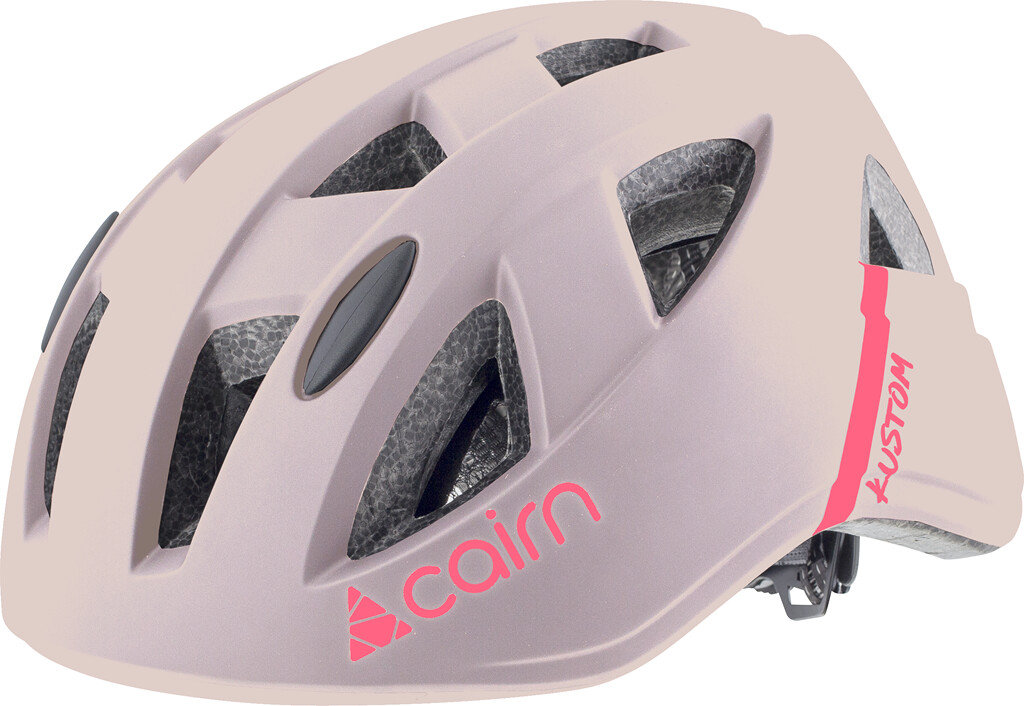 CAIRN kask rowerowy R KUSTOM pudrowy róż
