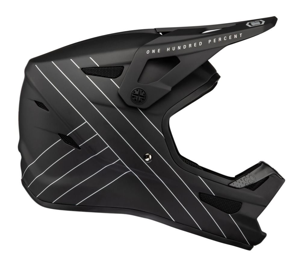 100% kask rowerowy full face STATUS DH/BMX Helmet Essential black STO-80011-001-09