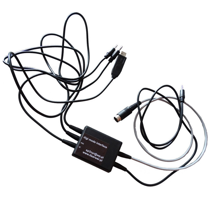 Interfejs DIGI do emisji cyfrowych do transceiverów YAESU FT-817 / FT-857 / FT-897
