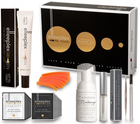 Project Lashes, Elleebana Pro Fusion Laminacja Brwi Rzęs, Zestaw