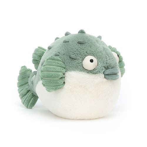 MASKOTKA JELLYCAT Ryba Rozdymka Tygrysia - Pufferfish Pacey - 23 cm