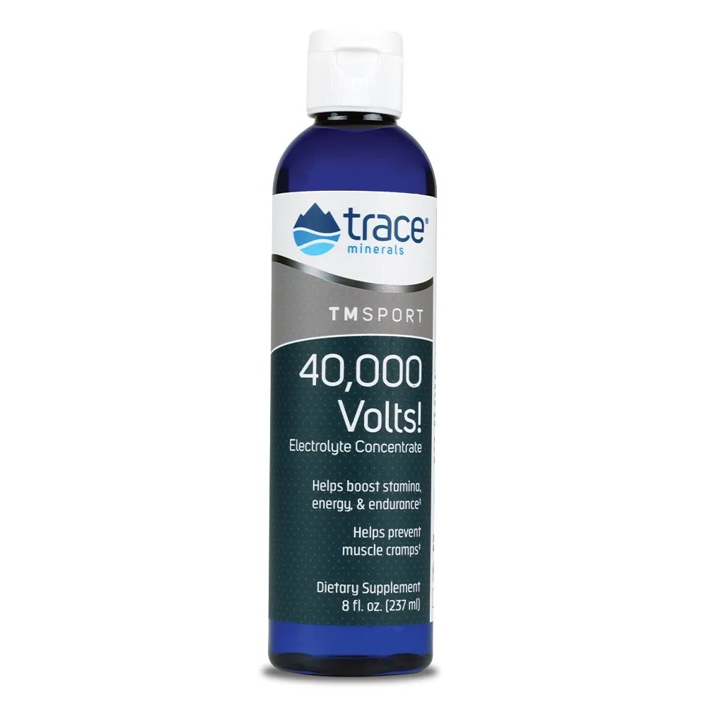 Trace Minerals Research, Elektrolity koncentrat 40,000 Volt, 237 ml