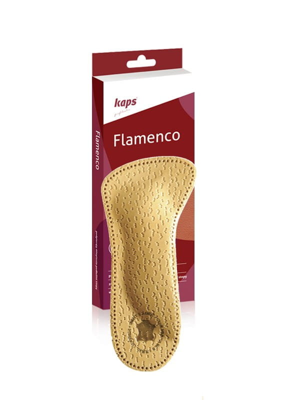 Wkładki Ortopedyczne 3/4 Na Płaskostopie Poprzeczne I Podłużne Flamenco [Rozmiar: 40, Wysokość: Uniwersalna]