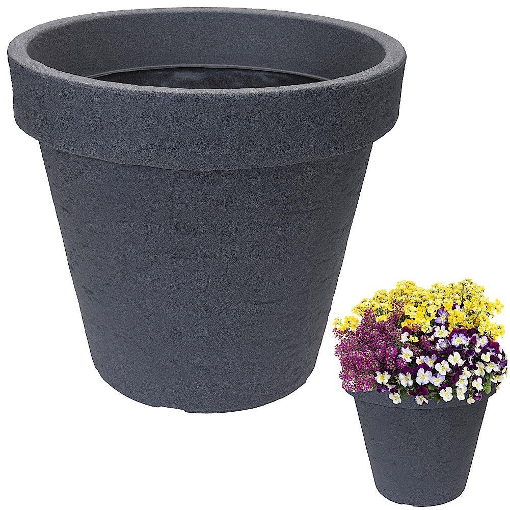 Vilde Doniczka Donica Okrągła Ogrodowa Zewnętrzna Duża 39 Cm