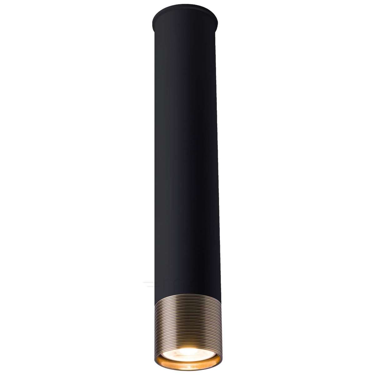 Amplex Eido I lampa podsufitowa 1x50W czarna/patyna 8250