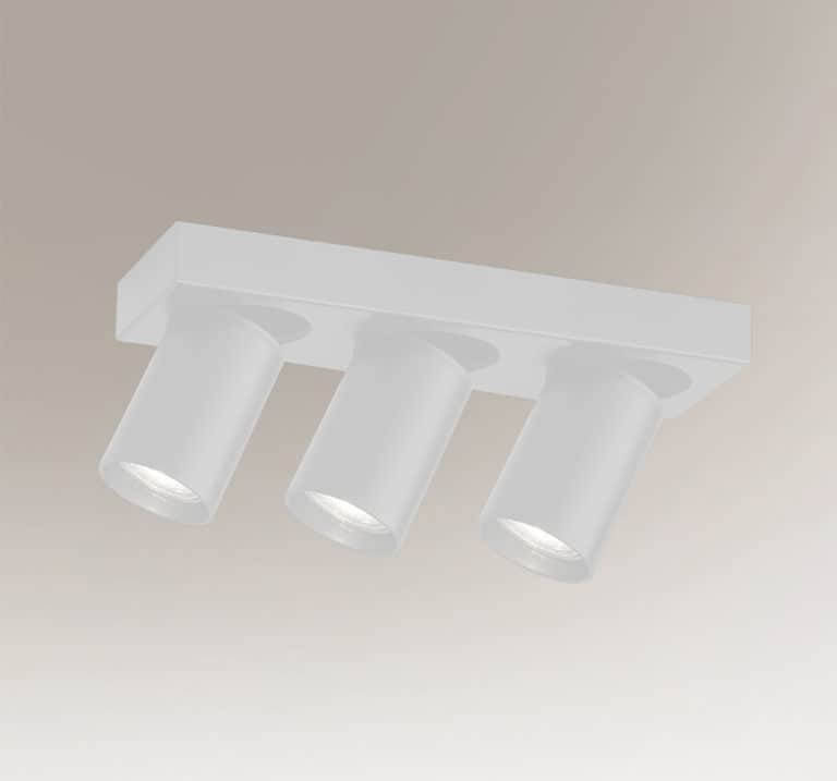 Shilo plafon reflektorki) Mitsuma 3xGU10 biały 7975