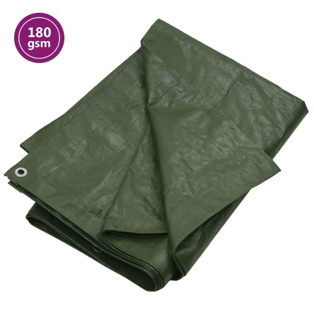 Lumarko Plandeka, 180 g/m², 8x8 m, zielona, HDPE!