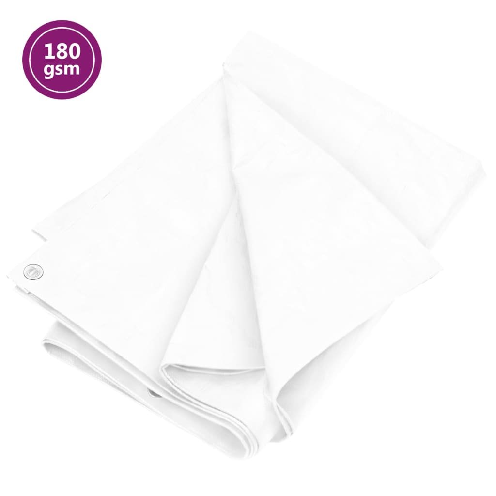 Lumarko Plandeka, 180 g/m², 2x3 m, biała, HDPE!