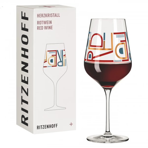 Kieliszek Do Czerwonego Wina Ritzenhoff Crystal Heart, Christine Kordes