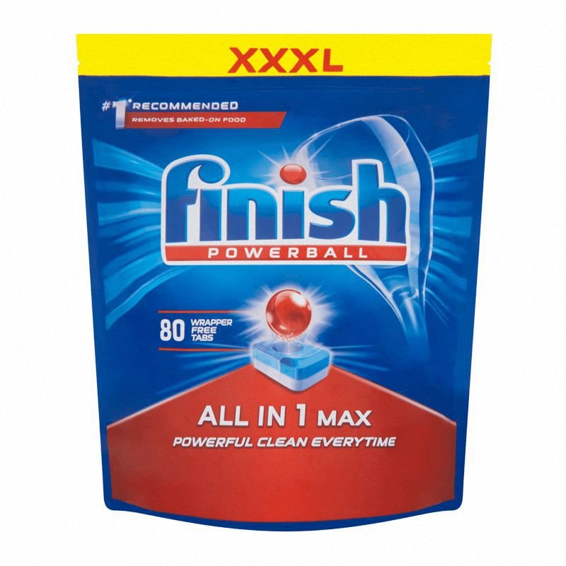 Finish Tabletki Allin1 Max 80 kps Wpisz kod MDW71PL3 i obniż cenę o dodatkowe 20% Promocja trwa do 25.07.2021