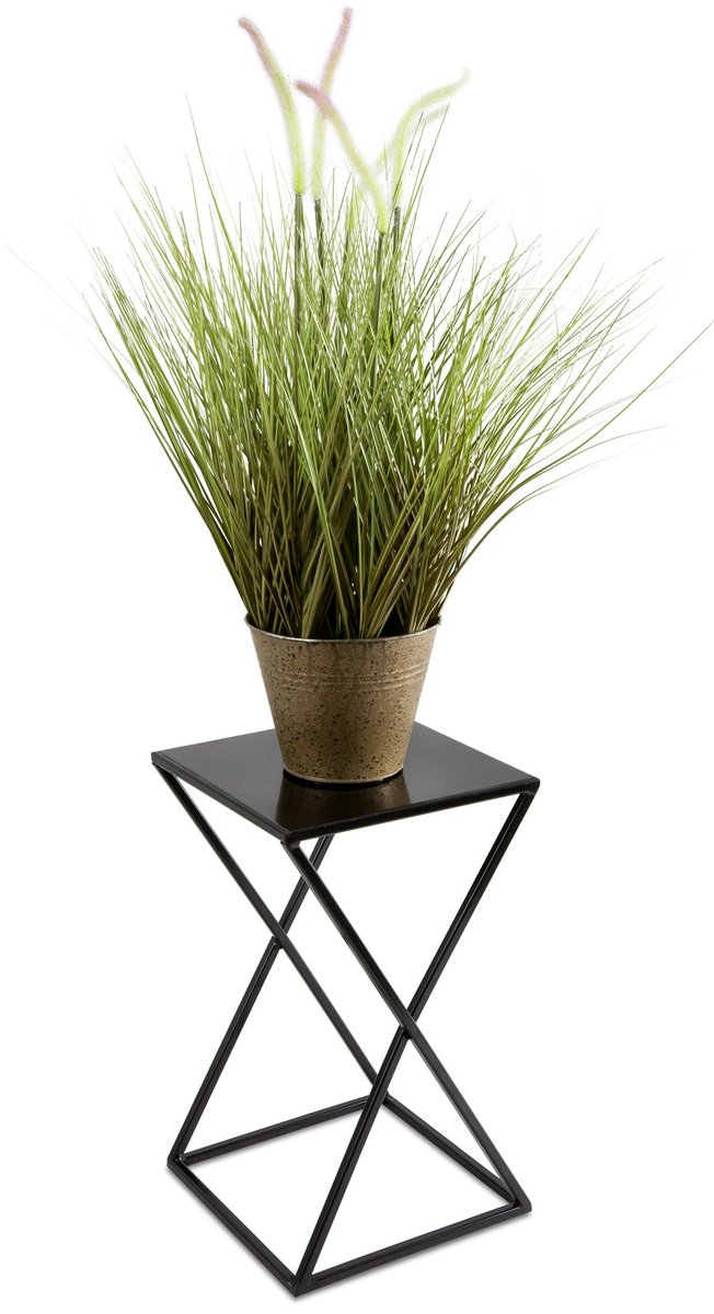 Kwietnik Nowoczesny Stojący 40 Cm Czarny Stojak Loft
