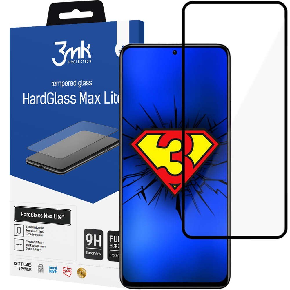 Фото - Захисне скло / плівка 3MK Szkło hartowane HardGlass Max Lite do Xiaomi Redmi Note 11 4G/11S/ Poc 