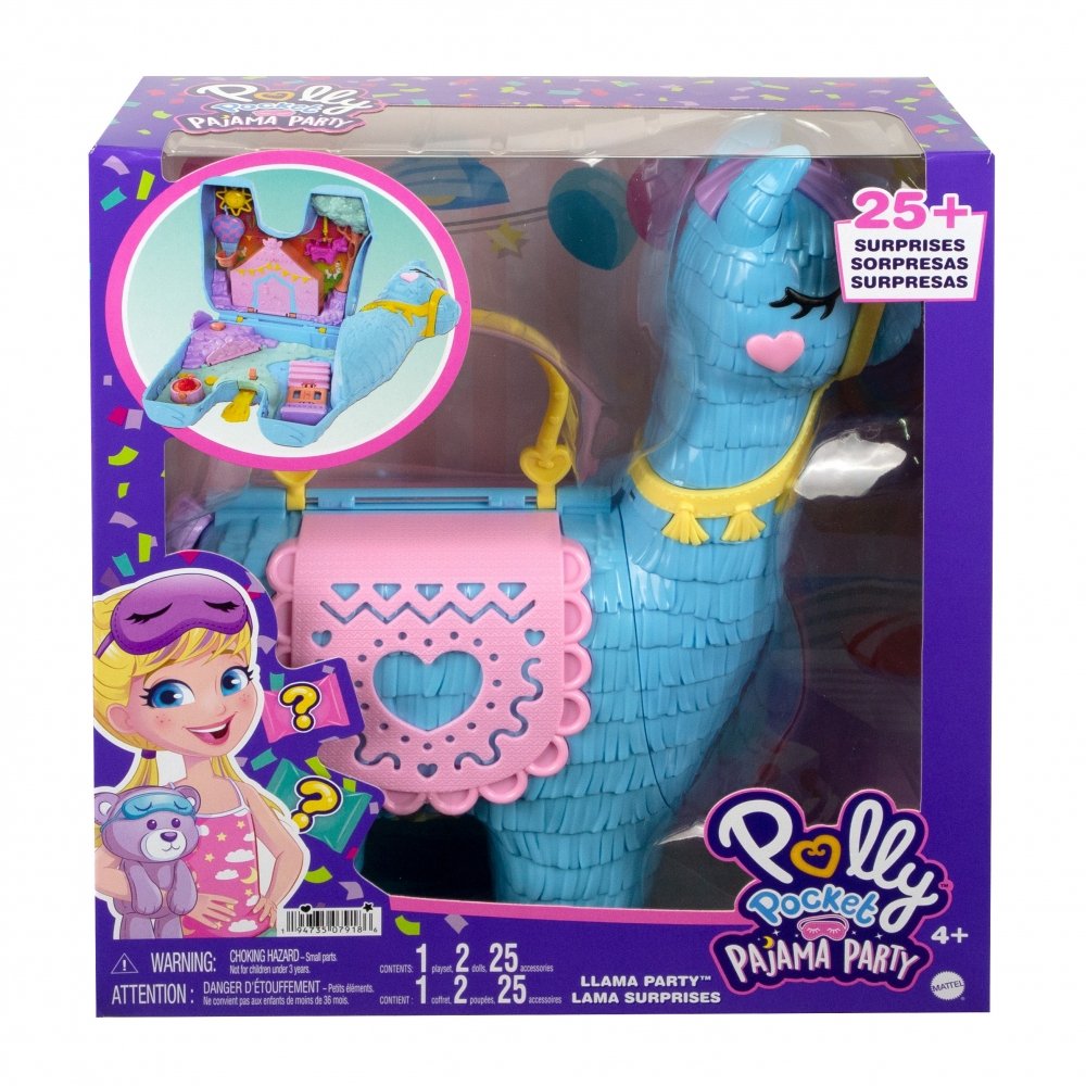 Mattel, Pp Lama pidzama Party zestaw, Hhx74 Wb2