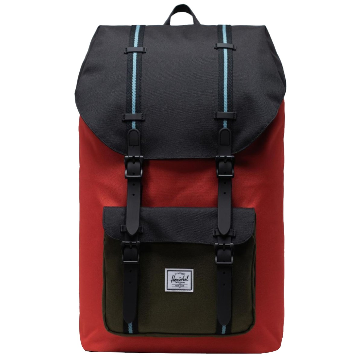Herschel Little America Backpack 10014-05684, Pomarańczowe Plecak, Pojemność: 25 L