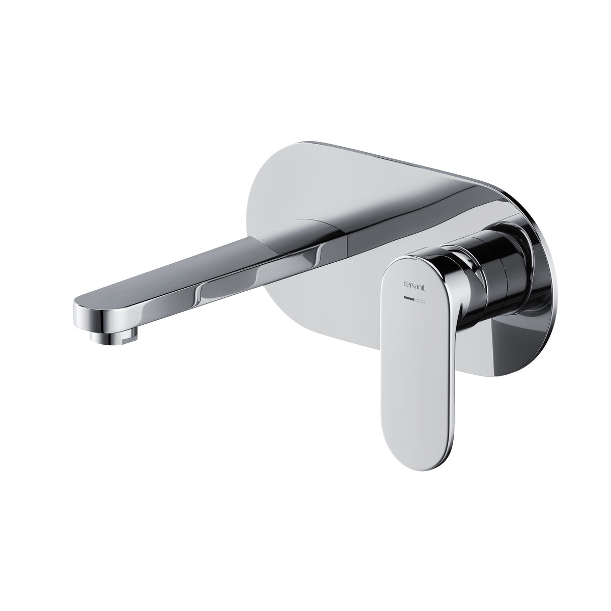 Cersanit Bateria umywalkowa Crea ścienna chrom S951-330 S951-330
