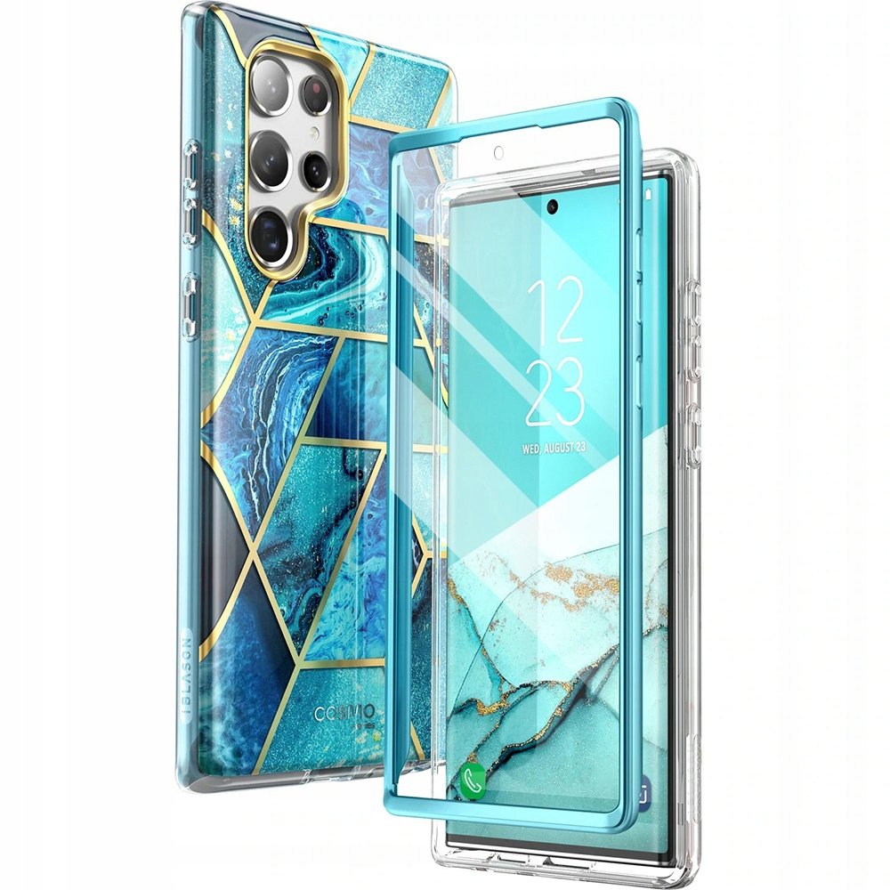 Zdjęcia - Etui SUPCASE i-Blason  Galaxy S22 Ultra Cosmo Niebieski 