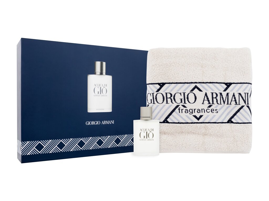 Giorgio Armani Acqua di Giò Pour Homme zestaw Edt 100 ml + Ręcznik dla mężczyzn