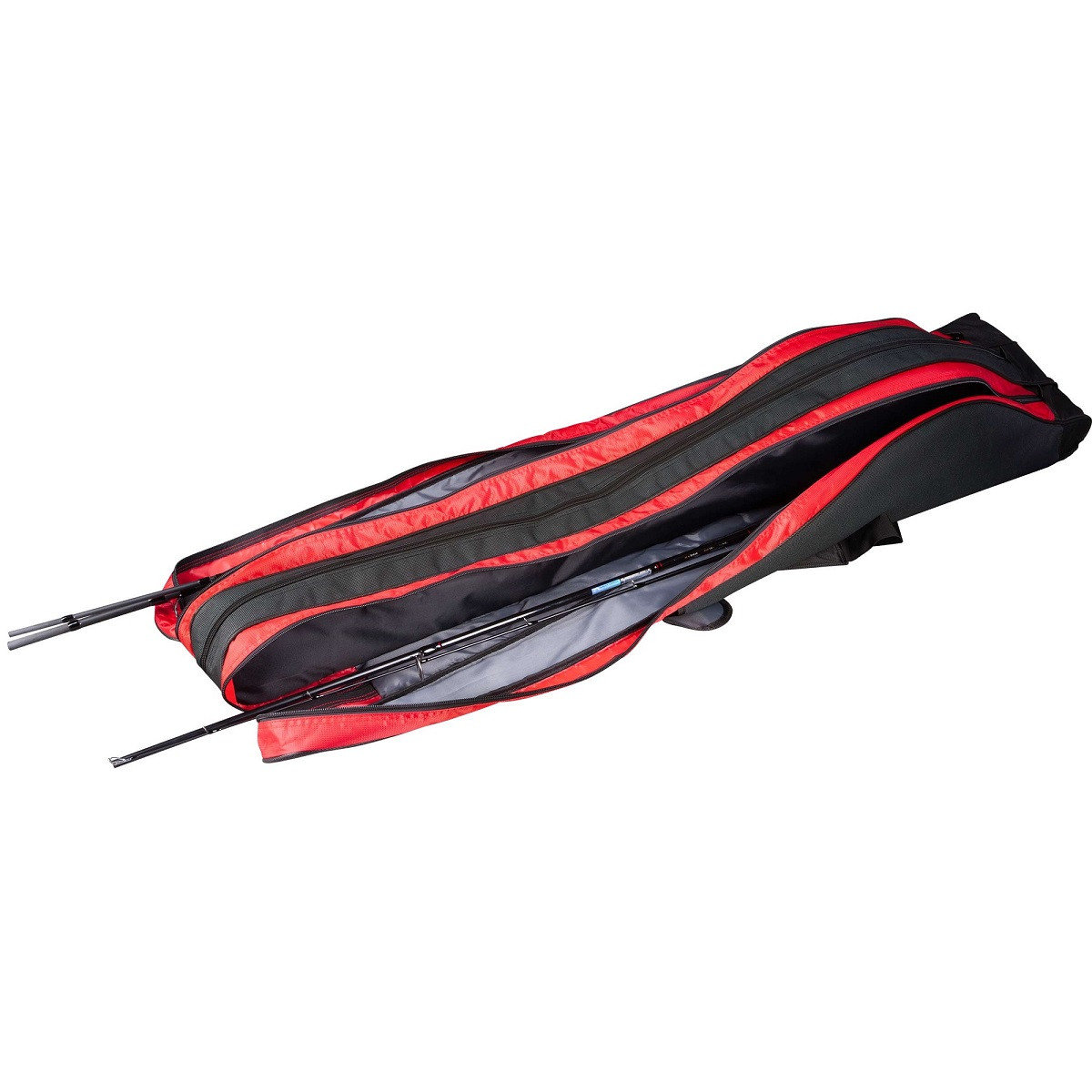 Trójkomorowy Pokrowiec Na wędki Dragon - DGN 155 cm