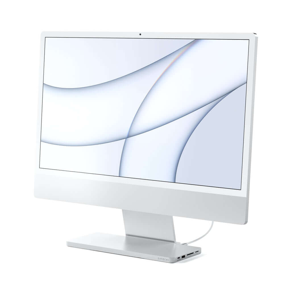 Satechi Usb-C Imac Dock Hub Stacja Ssd Do Imaca 24 Srebrny
