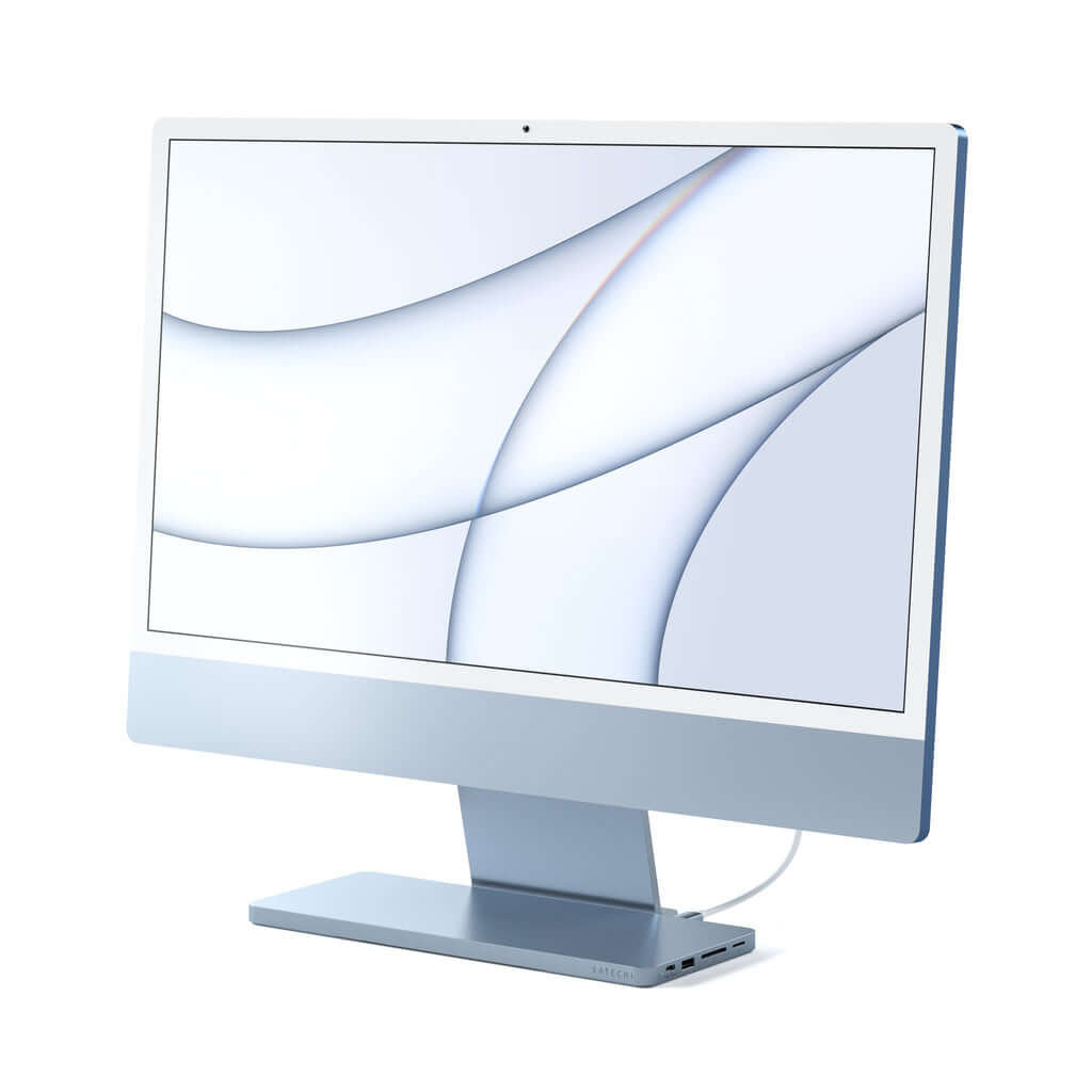 Satechi Usb-C Imac Dock Hub Stacja Ssd Do Imaca 24 Niebieski