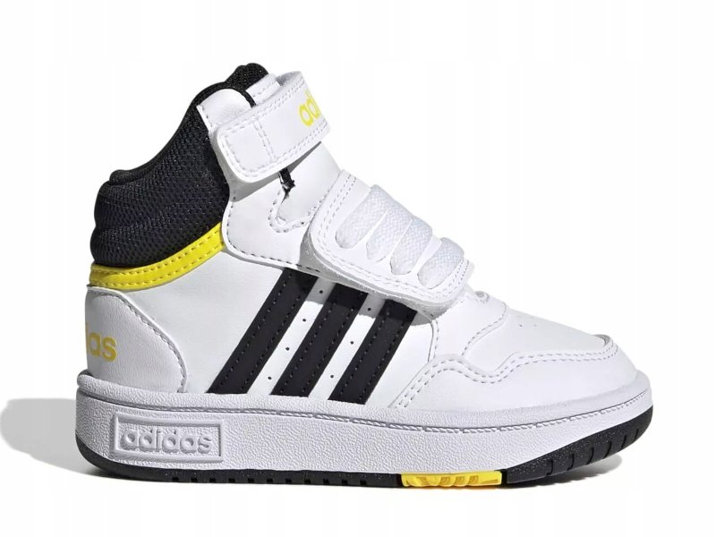 Buty Dziecięce Adidas Hoops Mid Gz1933 Na Rzepy 26