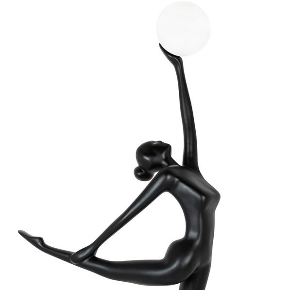 King Home Lampa podłogowa HUMAN BALLERINA włókno szklane, stal, aluminium XCF2026