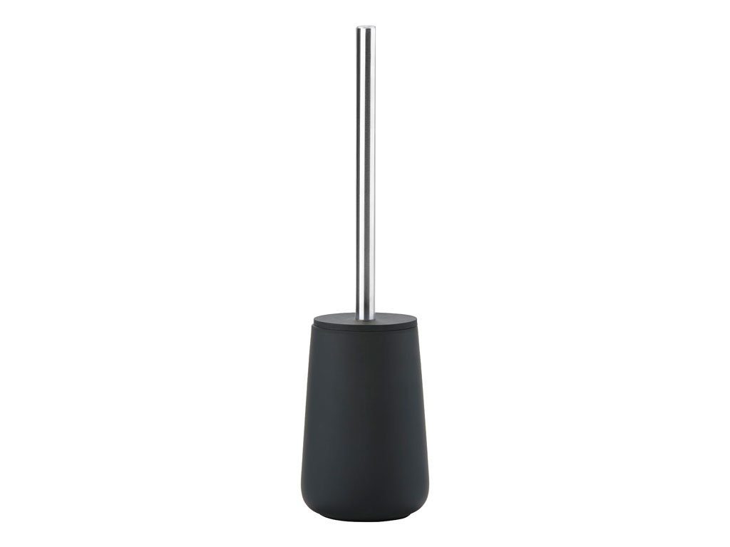 Zone Denmark ZONE szczotka toaletowa NOVA, porcelana z powłoką Soft-Touch, czarna, ok. 37 cm wys. (330100)