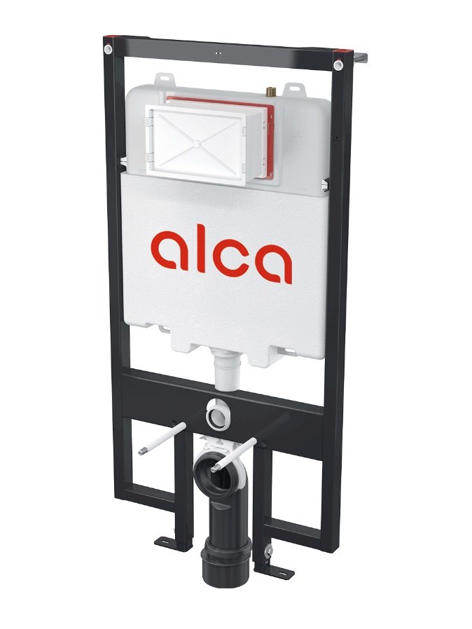 Stelaż Do Wc Podtynkowy Slim Do Suchej Zabudowy (Karton–Gips) (Głębokość Zabudowy 84Mm)