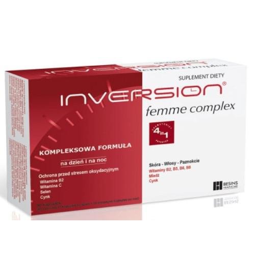 BESINS HEALTHCARE IRELAND LIMITED Inversion Femme Complex 60 kapsułek + 30 kapsułek