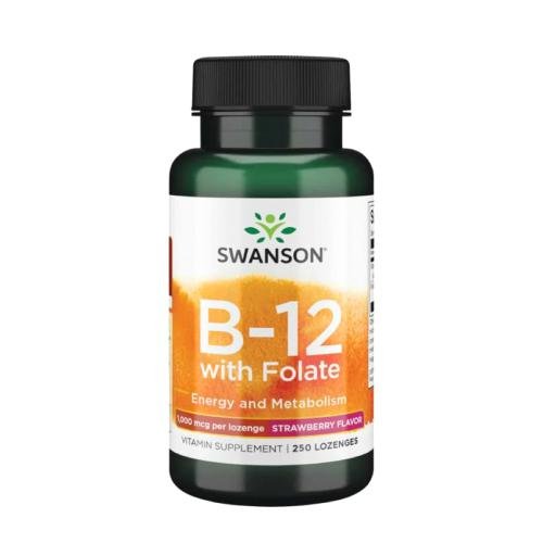 Swanson, Witamina B-12 Do Ssania 1000mcg, 250 Tab.