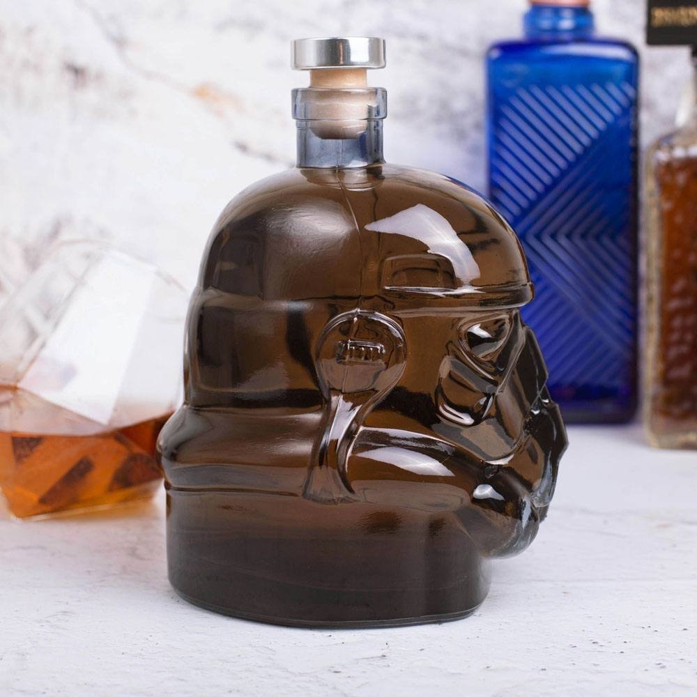 Thumbs Up karafka Stormtrooper 750 ml szkło/korek przezroczysty/brązowy twm_992293