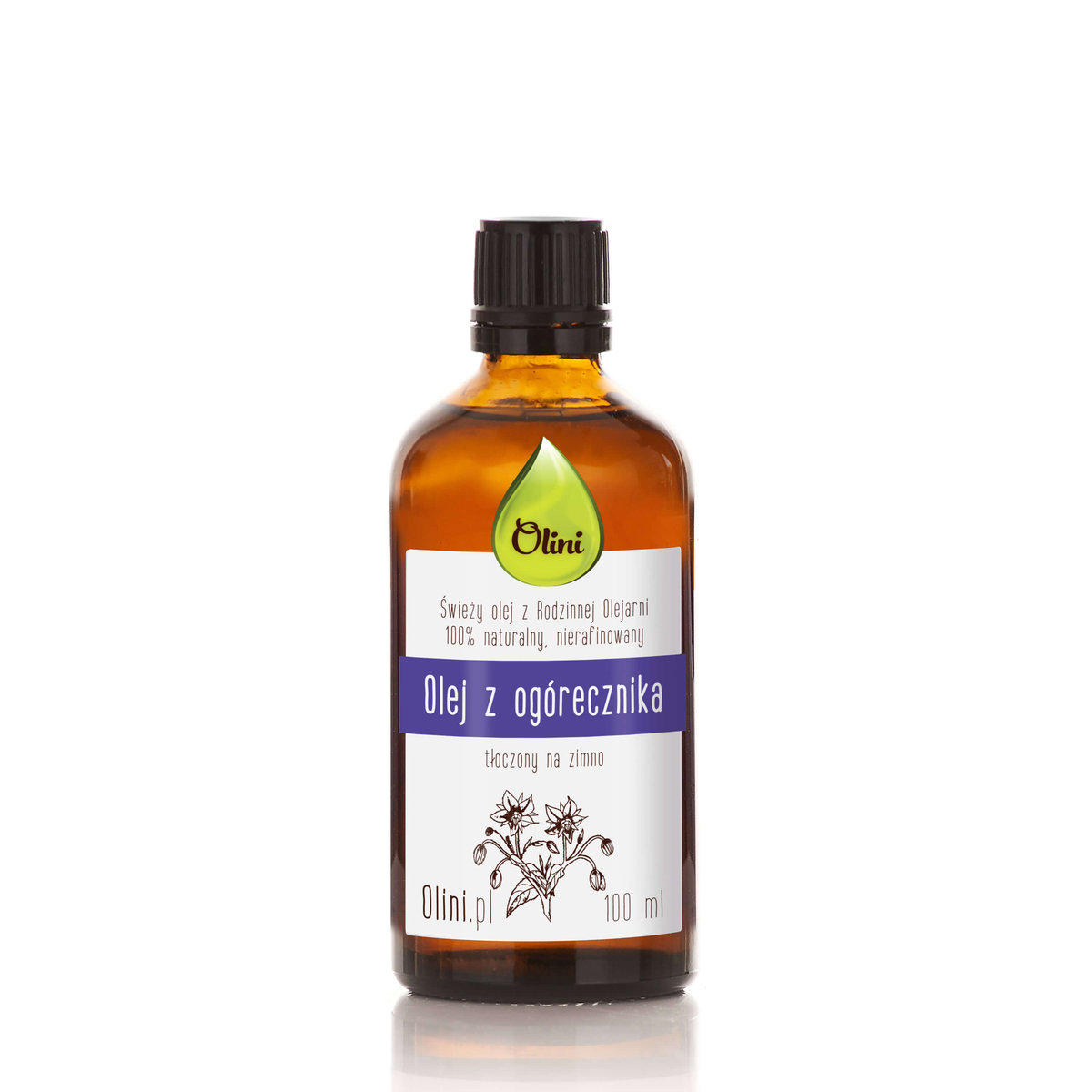 Olej Z Ogórecznika 100 Ml Olini