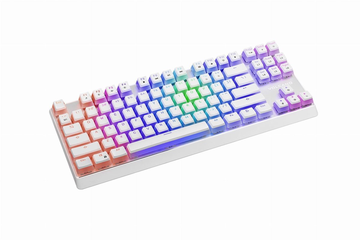 ModeCom Volcano Lanparty RGB Biały