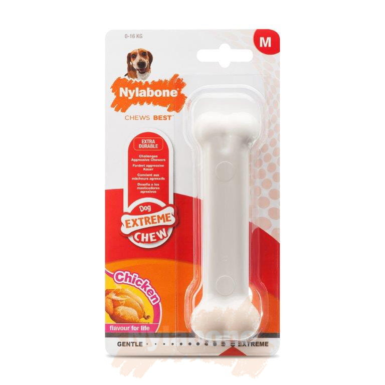 Zabawka Dla Psa Kość Extreme Durachew Bone – Rozm. M, Smak Kurczaka