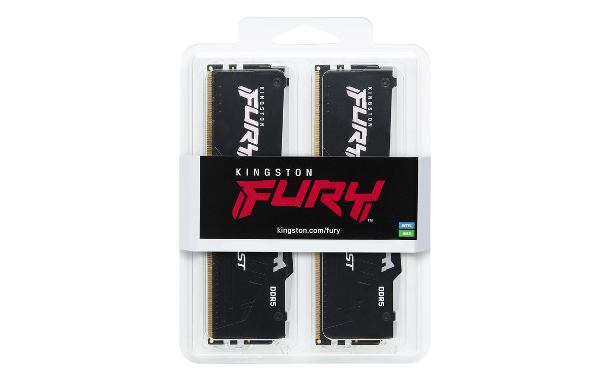 Opinie o Fury Beast, DDR5, 64 GB, 6000MHz, CL36 (KF560C36BBEK2-64)