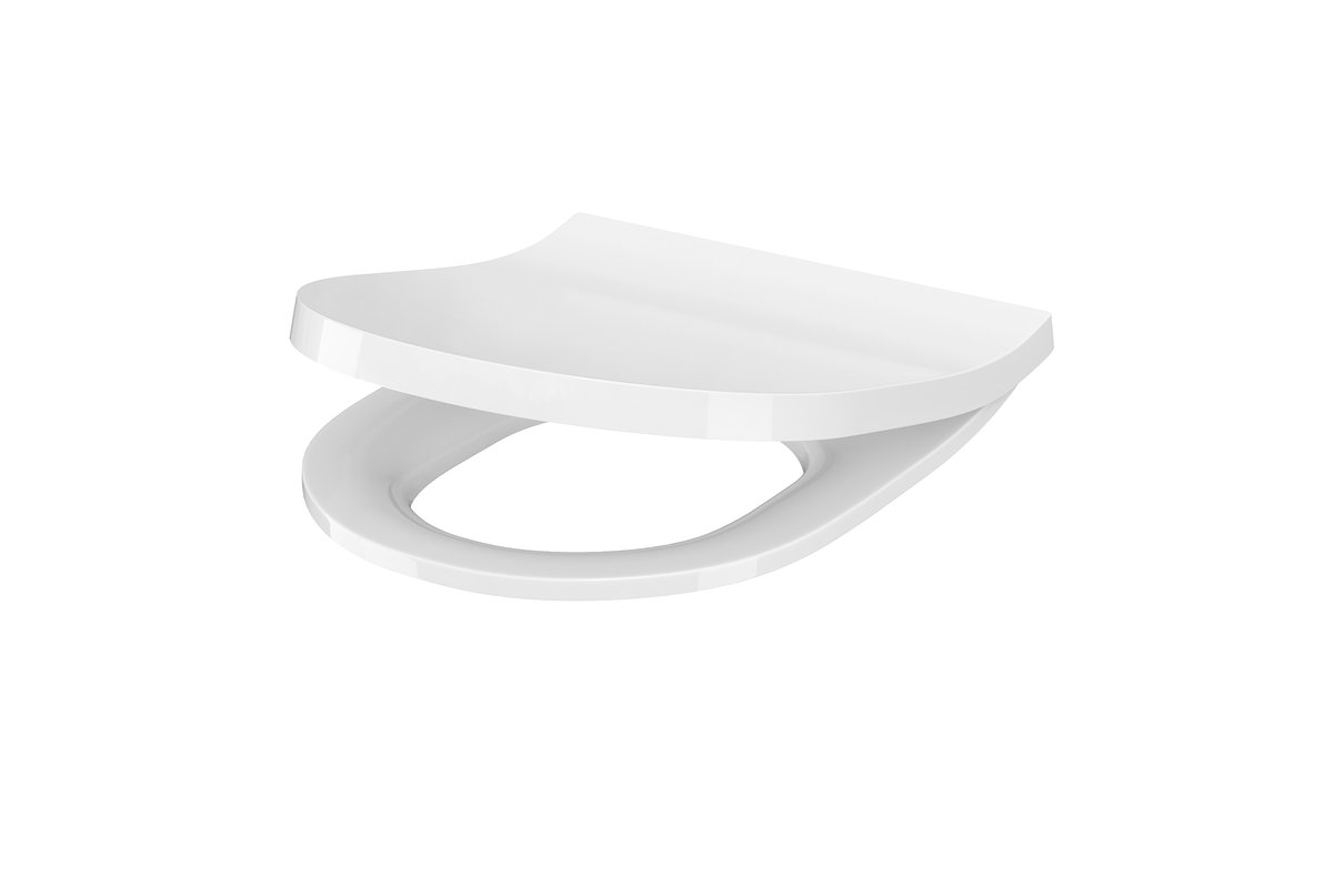 Cersanit INVERTO Deska wolnoopadająca duroplast SLIM WRAP biała K98-0187 K98-0187