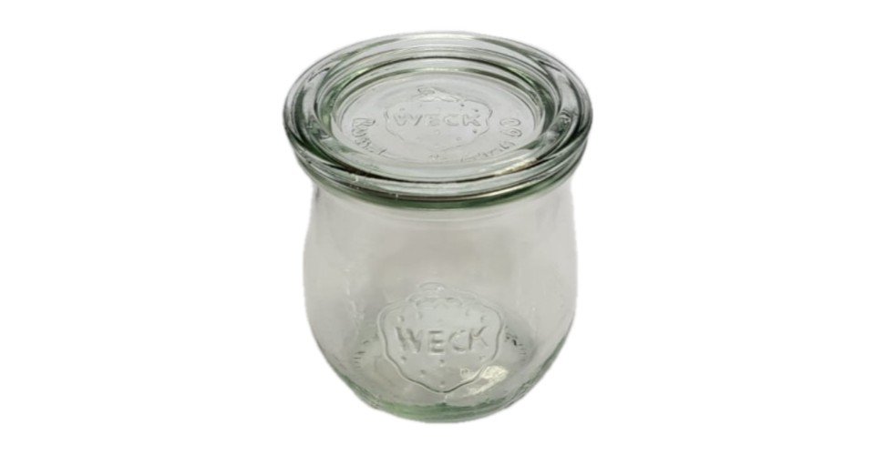 Zestaw Słoików Weck Pojemność 220 Ml Średnica 60mm 12 Sztuk + Szklane Wieka / Weck