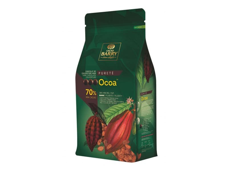 Cacao Barry Ocoa Ciemna Czekolada 70% 5Kg