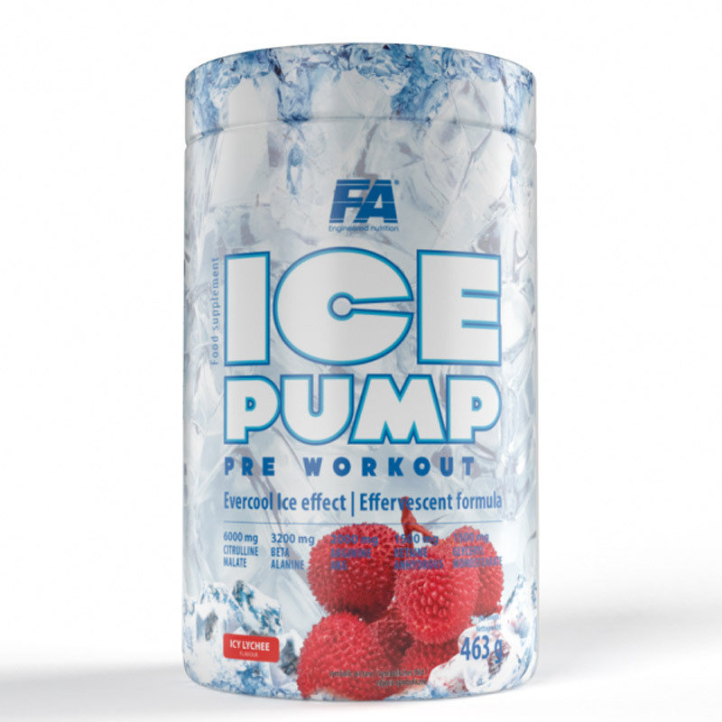 Фото - Інше спортивне харчування Fa FITNESS AUTHORITY Ice Pump - 463g - Icy Lychee - Boostery Azotowe 