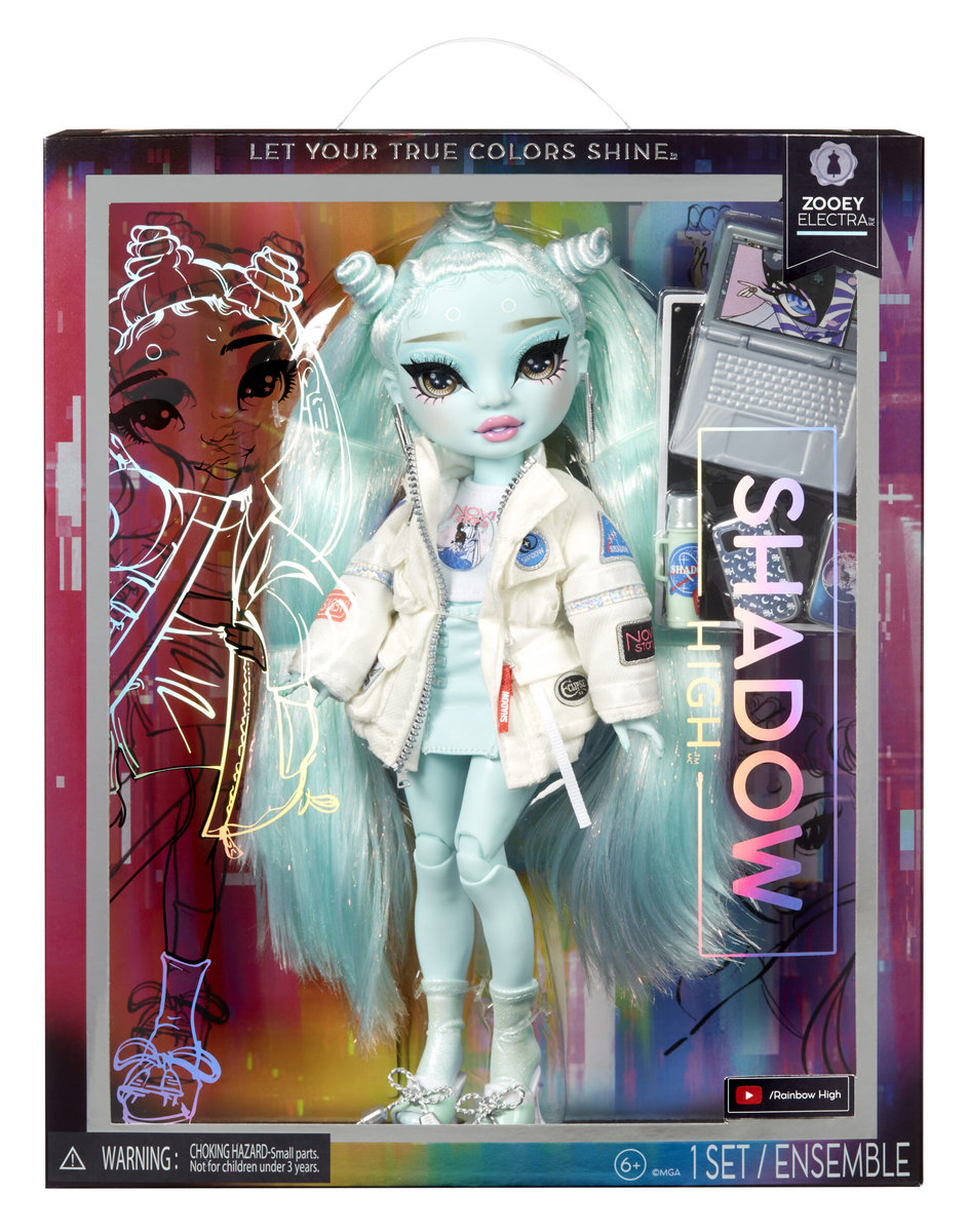 Lalka Shadow High S23 Fashion Doll - Reina Glitch Crowne Mga Entertainment