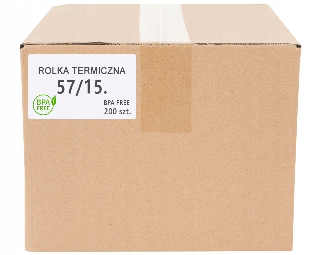 Rolki Termiczne 57X15 Fv Vat (1 Karton 200 Szt.)