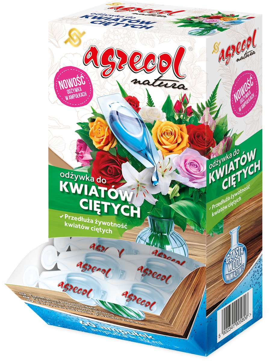 Odżywka do kwiatów ciętych AGRECOL 60x10ML