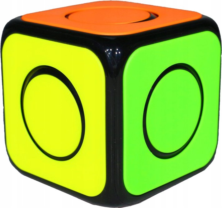 Oryginalna Kostka Rubika Qiyi O2 Spinner + Podstawka