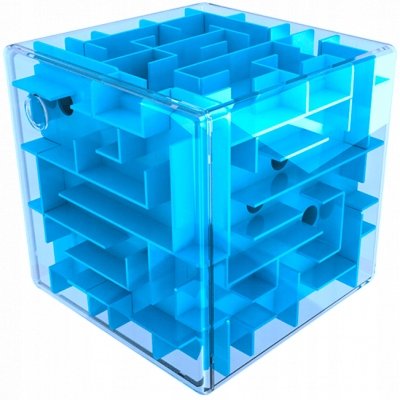 Kostka Rubika Układanka Labirynt Moyu 3D Maze 95mm + Podstawka