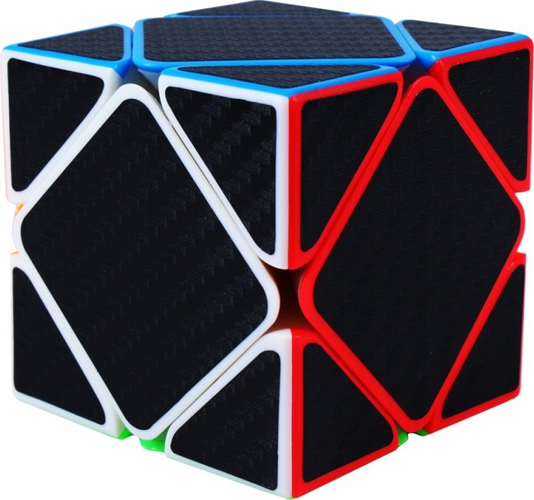 Oryginalna Kostka Rubika Moyu Skewb Black + Podstawka