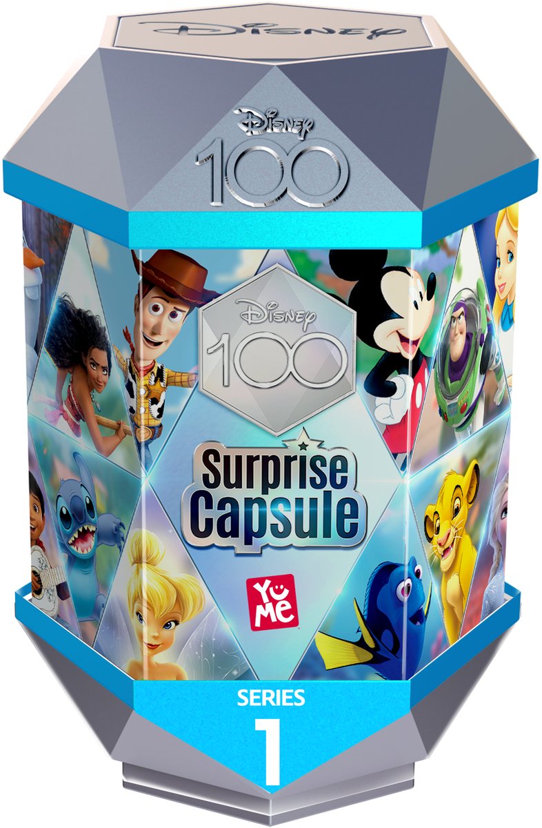 Disney 100, Surprise Capsule, Diamond Pack, Series 1