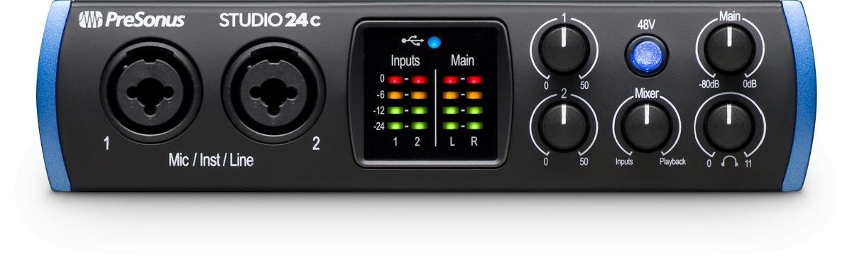 PreSonus, Studio 24c - Interfejs Audio, USB-C