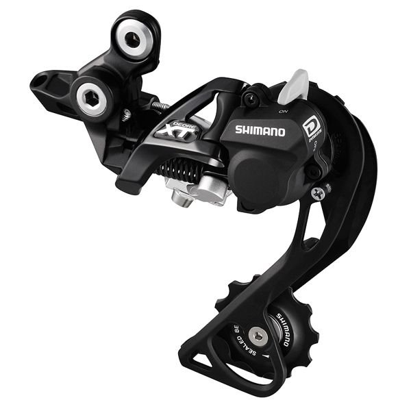 SHIMANO Przerzutka tylna Deore XT RD-M786 czarny / Długość wózka: średni - GS / Ilość biegów: 10 / Mocowanie: rama z hakiem IRDM786GSL