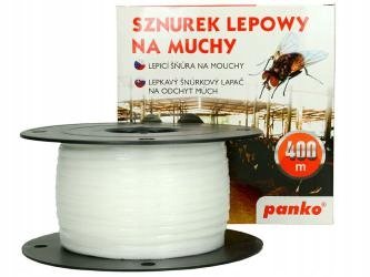 Panko Sznurek lepowy, lep na muchy. Zestaw na muchy do stajni 400m.